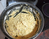 Foto del paso 3 de la receta: Croquetas tipo pizza (pollo, jamón serrano y queso)