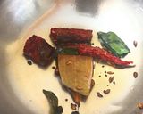 A picture of step 2 of Kathiyawadi kadhi.