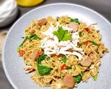 Foto langkah ke 5 dari resep Mie Tek-Tek.