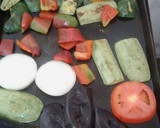 Foto del paso 2 de la receta: Filet de pescado con salsa de manteca dorada, ratatouille y crus