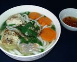 Hình bước làm 10 của món Bánh canh cá diêu hồng
