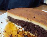 Foto del paso 11 de la receta: Torta imposible / chocoflan con un toque distinto 🍮🍫💛 especial cumpleaños