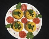 A picture of step 7 of Disc Dhokla Sandwich.
