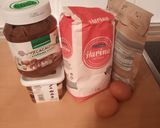Foto del paso 1 de la receta Brownie de crema de cacao con nueces rápido