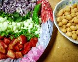A picture of step 1 of Mexican salsa 🥗.