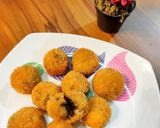 Foto langkah ke 4 dari resep Bola Pisang Coklat.