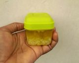 A picture of step 2 of Ginger Oil.