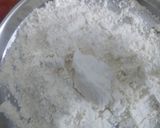 A picture of step 4 of Almond Ghughra (gujiye).