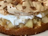Almás-mandulás habcsóktorta (gluténmentesen)