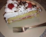 Málna torta recept fázis 1 fotója