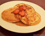 A picture of step 8 of Fluffy Eggless Pancakes.