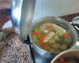 Foto del paso 1 de la receta: Pollo en pepitoria