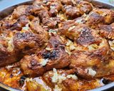 صورة لخطوة 5 من وصفة دجاج بالبطاطا بالفرن 😋