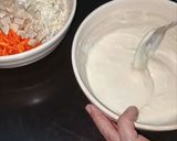 Foto langkah ke 2 dari resep Bakwan Sayur Bakso.