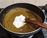 A picture of step 9 of Hyderabadi Paneer.