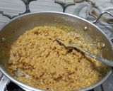 A picture of step 4 of Mohanthal.