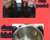 Foto del paso 1 de la receta: Gachas andaluzas con nueces y dátiles TMX6 a mi manera