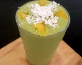 รูปขั้นตอนการทำที่ 2 ของ Green PIÑA COLADA SMOOTHIE💚🥤 สมูทตี้ผักเป็ดพีนาโคลาด้า🍍🥥