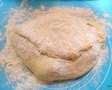 Szalagos fánk, házi baracklekvárral recept fázis 2 fotója