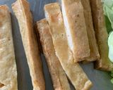Hình bước làm 3 của món Bò Bía Chay