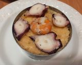 Foto del paso 12 de la receta 190. Puré de patata con langostinos y pulpo