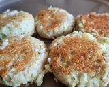 A picture of step 4 of Millet cutlet.