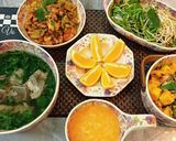 Hình bước làm 5 của món Bữa cơm cho ngày nghỉ