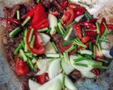 Foto langkah ke 6 dari resep Cah sapi pedas manis.