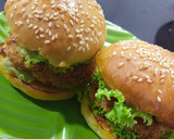 Foto langkah ke 11 dari resep Roti Bun Burger Homemade Vegan (Tanpa Telur dan Susu).