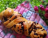 Foto langkah ke 12 dari resep Choco braided bread / roti kepang coklat.