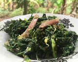 Foto langkah ke 3 dari resep Tumis Daun Singkong.