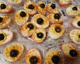 A picture of step 4 of Deviled Eggs on Easter.