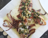 Foto del paso 1 de la receta: Calamar 🦑 pulpo 🐙 y gambas rojas a la barbacoa