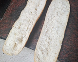 Foto del paso 3 de la receta: Bocadillo de lomo adobado, salteado de pimiento y huevo frito