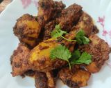 A picture of step 5 of Simple Fried chicken.