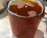 A picture of step 4 of Wedang Jahe - Indonesian ginger tea.
