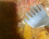 A picture of step 2 of Muttor pulao.
