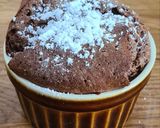 Une image de l'étape 8 de Soufflé chocolat vanille.