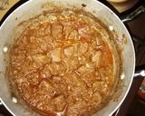 A picture of step 4 of WET FRIED LIVER* SAUTÉED *CABBAGE*UGALI.