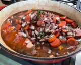 A picture of step 12 of Marinated Braised Pork Shoulder with Tomatoes and Bacon.