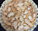 A picture of step 4 of Apple Pie #authormarathon.