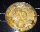 A picture of step 15 of Indian Plum Chicken Biryani.