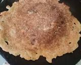 A picture of step 6 of Vegetable chilla.