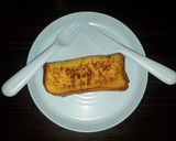 Foto langkah ke 6 dari resep Roti Panggang isi Keju.