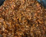 Foto del paso 5 de la receta: Macarrones gruesos con salsa boloñesa y champiñones