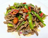 青椒牛肉絲的食譜步驟2照片