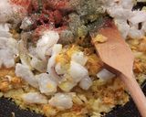 Pas rețetă Risotto cu fructe de mare și ciuperci 4 fotografie