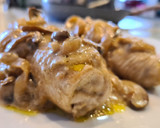 Foto del paso 6 de la receta: Rollitos de pavo en salsa