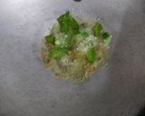 A picture of step 1 of Papad ki sabji.