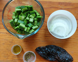 Foto del paso 1 de la receta: Nopales con chile ancho, fáciles y rápidos